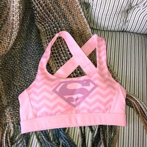 Fitness girl size M sports bra with removable pads